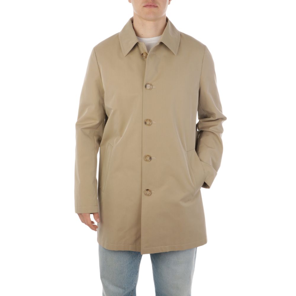 Beige bomullsjakke
