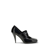Givenchy Black Calf Leather Bos Taurus High Heel Pumps