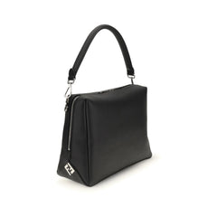 Fendi Black Calf Leather Bos Taurus Shoulder Bag