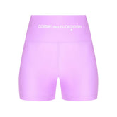 Comme Des Fuckdown Lila Polyester Shorts