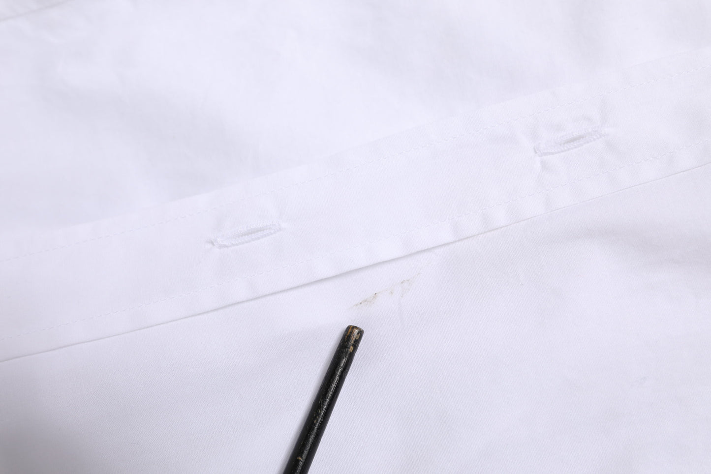 Dolce & Gabbana Vit Krage Långärmad Klänningstopp