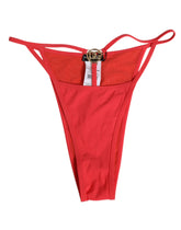 Dolce & Gabbana Röda Nylon Stretch Tanga Brief Trosor Underkläder