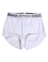 Dolce & Gabbana Vita Nylonshorts Med Logotyp I Midjan Underkläder