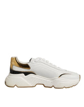 Dolce & Gabbana Vitguld Daymaster Låga Sneakers Skor