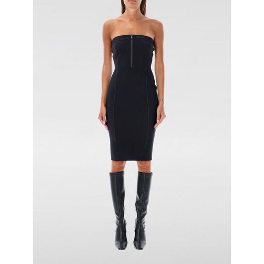 Coperni Black Cotton Casual Dress