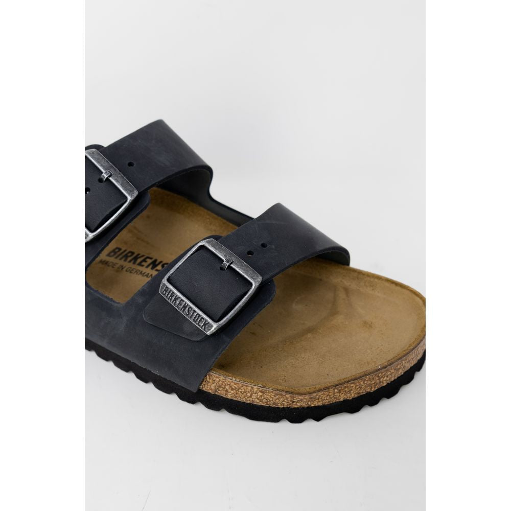 Birkenstock svart syntetisk tøffel