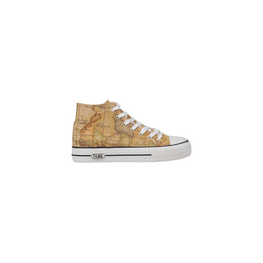 Alviero Martini Prima Classe Sneaker i beige tyg