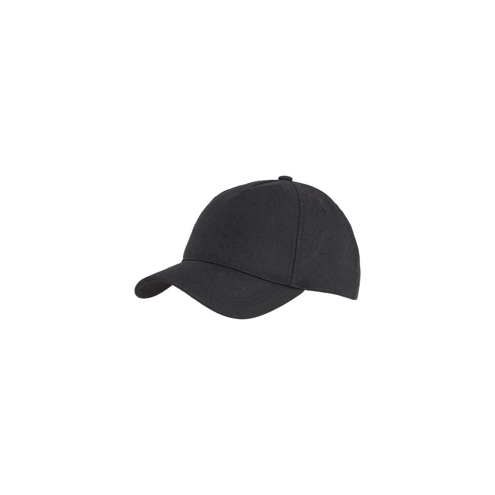 Svarta kepsar i återvunnen polyester