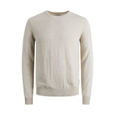 Jack Jones Beige Cotton Sweatshirt