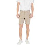 Replay Green Cotton Bermuda Shorts