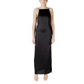 Only Black Recycled Polyester Long Dress