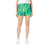 Only Green Viscose Shorts