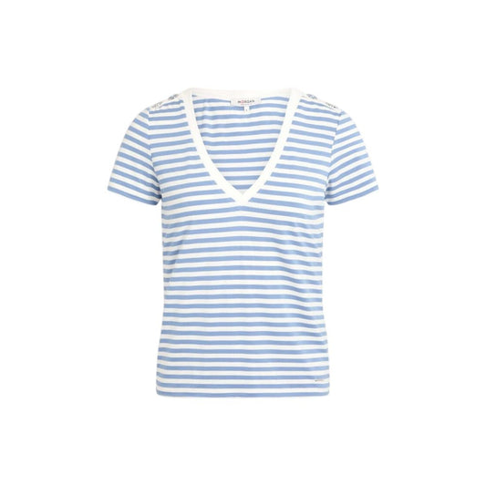 Morgan De Toi Vit Viskos T-shirt