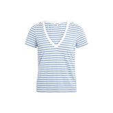 Morgan De Toi White Viscose T-Shirt
