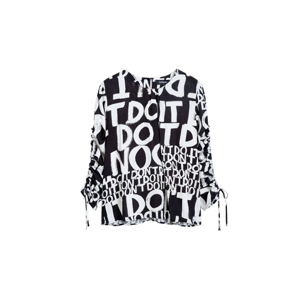 Black Viscose Blouse