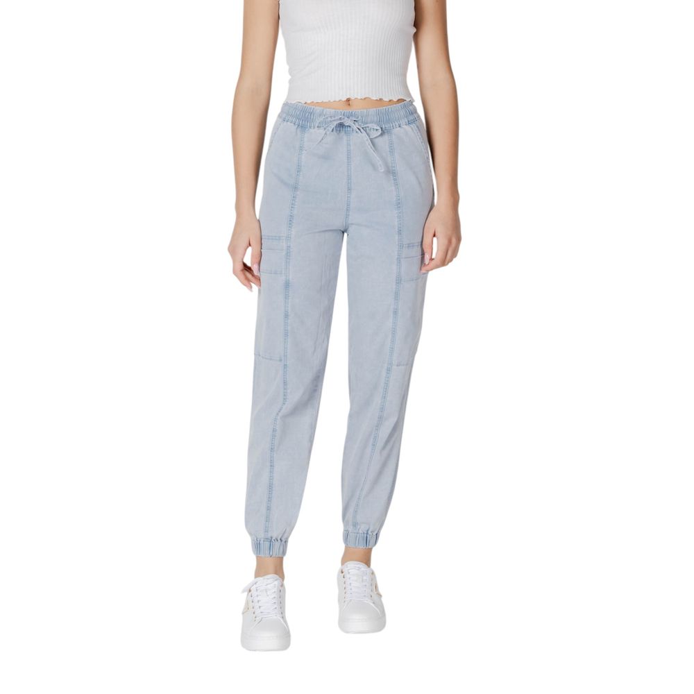 Light Blue Cotton Boyfriend Jean