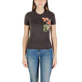 Desigual Black Cotton T-Shirt