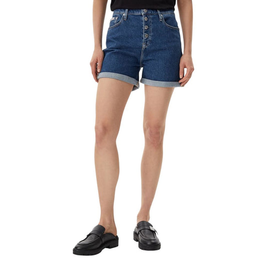 Calvin Klein Jeans Blå Bomullsshorts