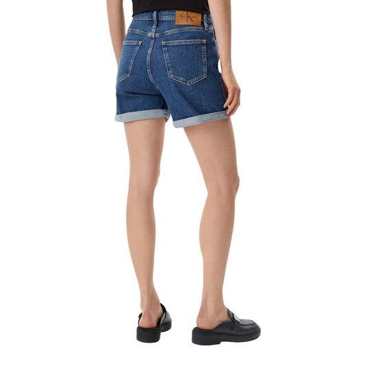 Calvin Klein Jeans Blå Bomullsshorts