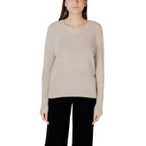 Street One Gold Cotton Sweatshirt