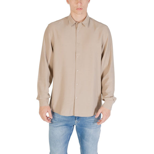 Antony Morato Beige Viskosskjorta