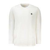 Timberland White Cotton Men T-Shirt