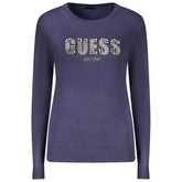 Guess Jeans Blue Viscose Women Sweater