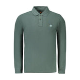 Timberland Green Cotton Men Polo Shirt