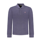 Napapijri Blue Cotton Men Polo Shirt