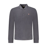 Napapijri Black Cotton Men Polo Shirt