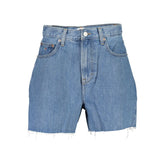 Tommy Hilfiger Blue Cotton Women's Denim Short