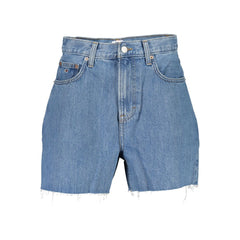 Tommy Hilfiger Blue Cotton Women's Denim Short