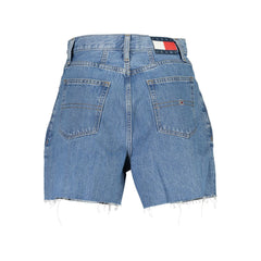 Tommy Hilfiger Blue Cotton Women's Denim Short