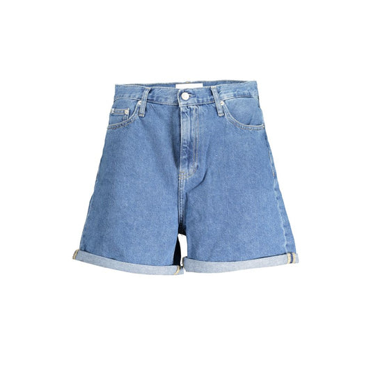 Calvin Klein blå bomullsshorts