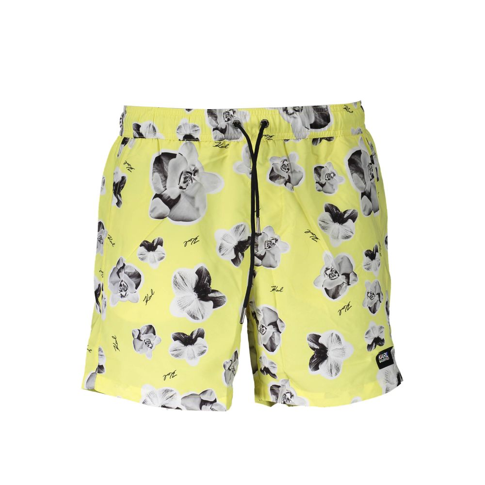 Gula badkläder i polyester