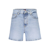 Tommy Hilfiger Azzurro Cotton Women's Short