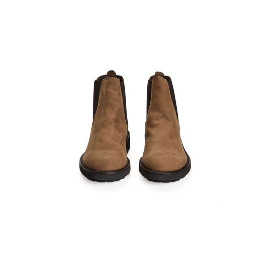 Roberto Pepe Lyxig Brun Kalvskinns Herrstövel