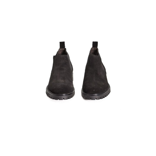 Svart kalvskinnsstövel