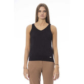 Baldinini Trend svart linne i tyg