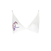 Karl Lagerfeld White Elastane Swimwear
