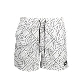 Karl Lagerfeld White Polyester Men's Swim Boxer