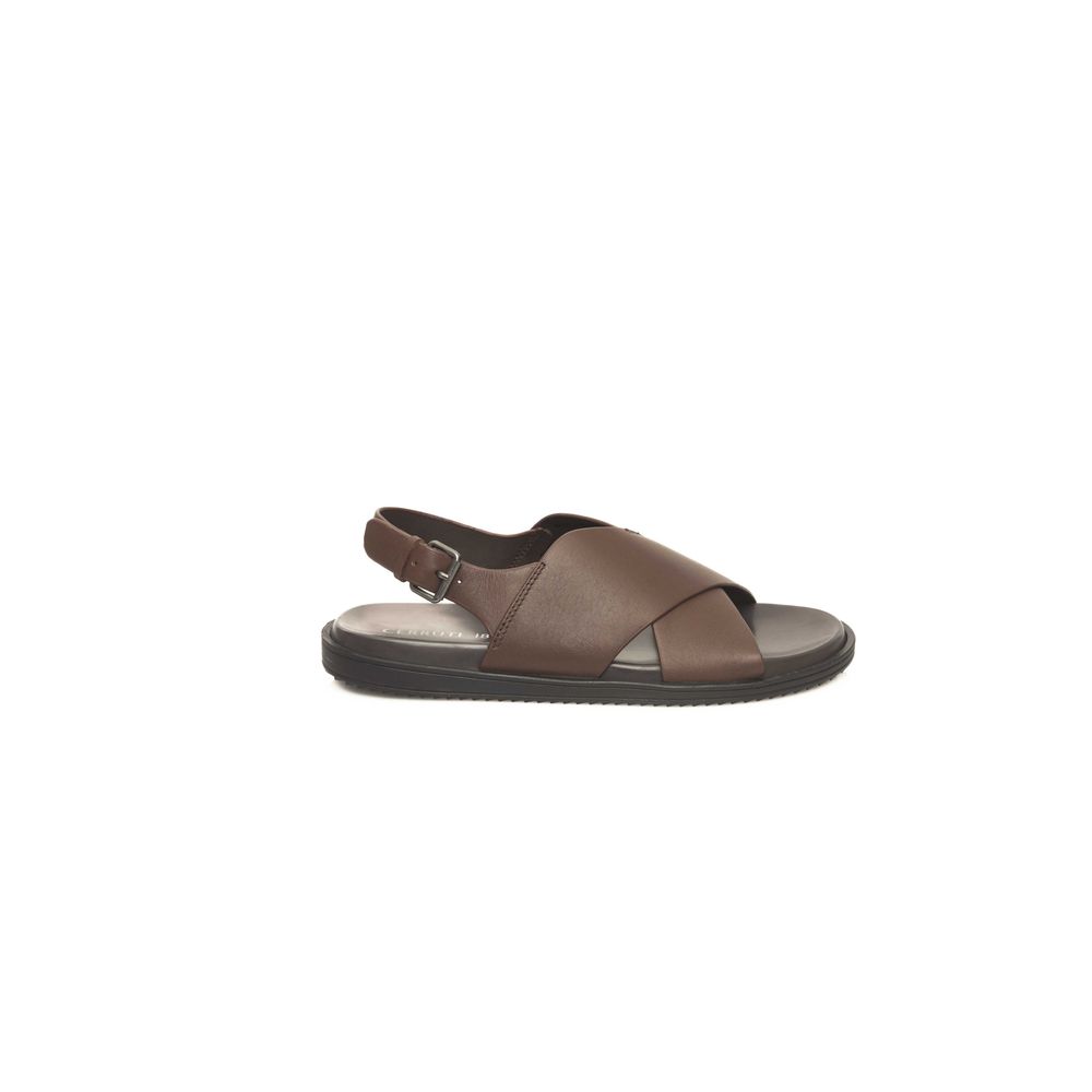 Cerruti 1881 brun kohud män sandal