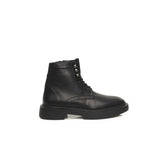 Cerruti 1881 Black Calfskin Men Boot
