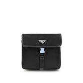 Prada Black Recycled Polyamide Shoulder Bag