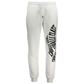 Cavalli Class White Cotton Pant