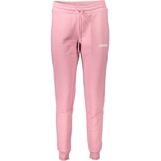 Napapijri Pink Cotton Pant