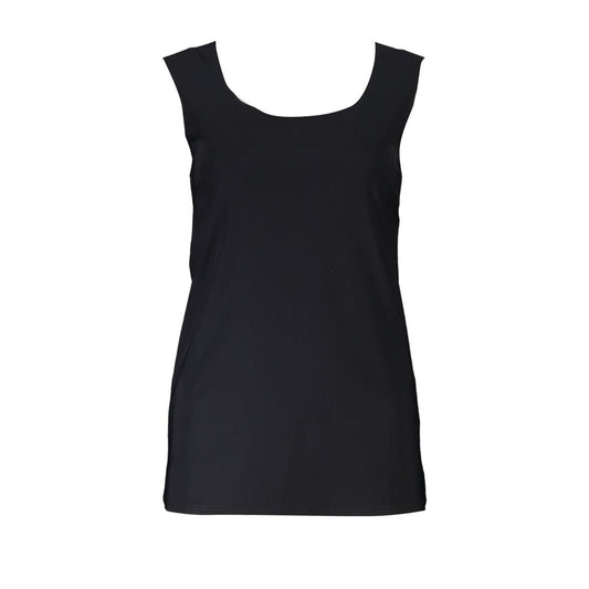 Patrizia Pepe Sort Elastan Tank Top