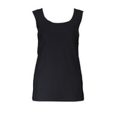Patrizia Pepe Black Elastane Tank Top