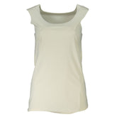 Patrizia Pepe White Elastane Tank Top