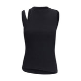 Courrèges Black Cotton Top